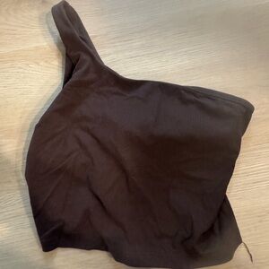 One shoulder lulu lemon tank top